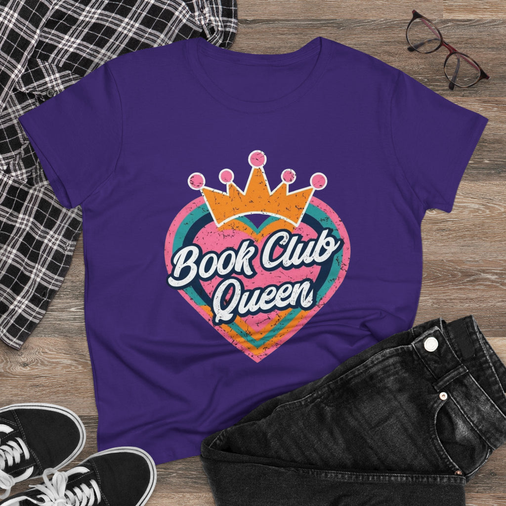 Book Club Queen Women's Tee - Perfect T-Shirt for Book Lovers, Great Gift for Readers, Cozy Casual Apparel, Ideal for Book Club [...]
