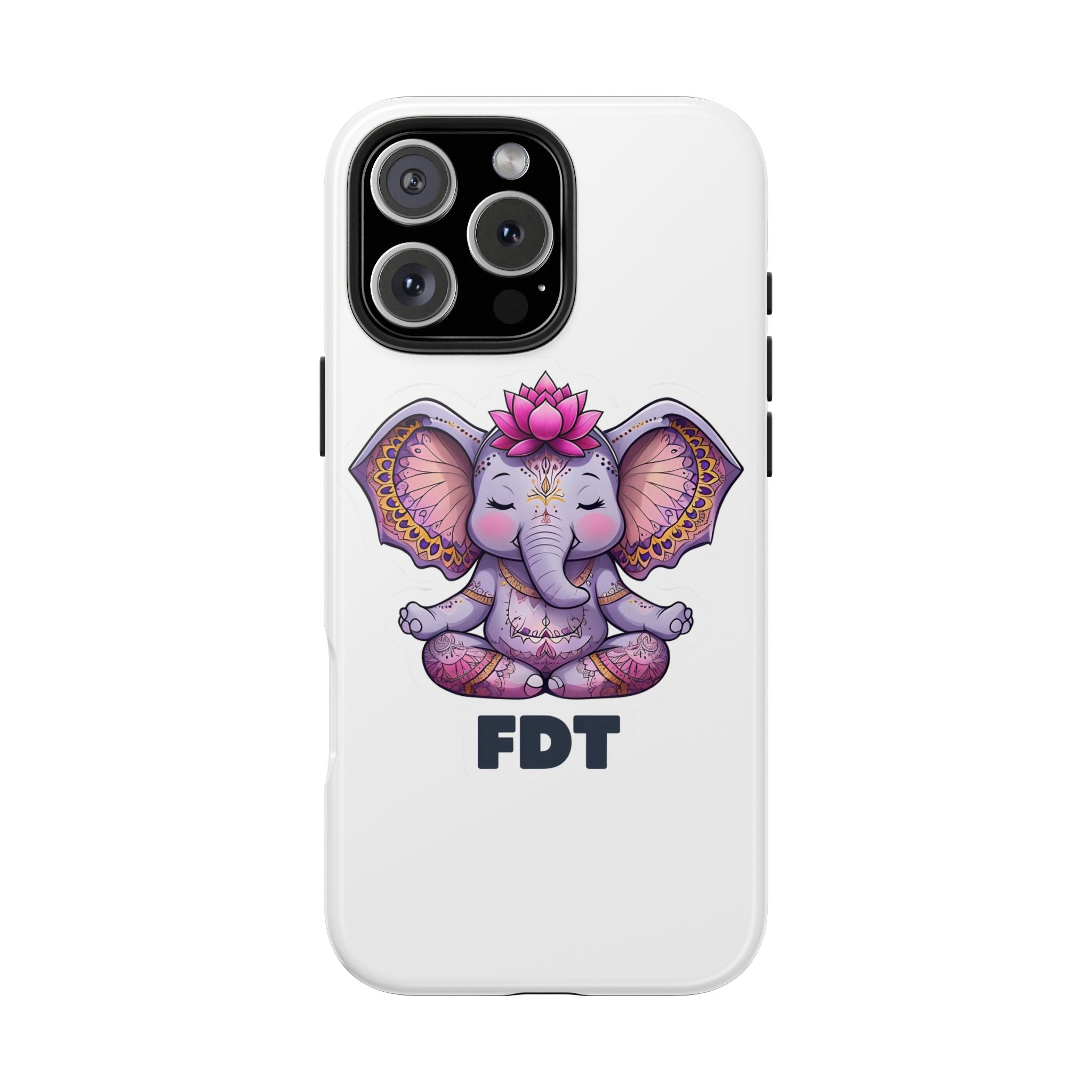 Tough Phone Cases, FDT Anti Trump protest, Anti Trump phone cover, Protest slogan case, elephant cell phone protection, Political statement