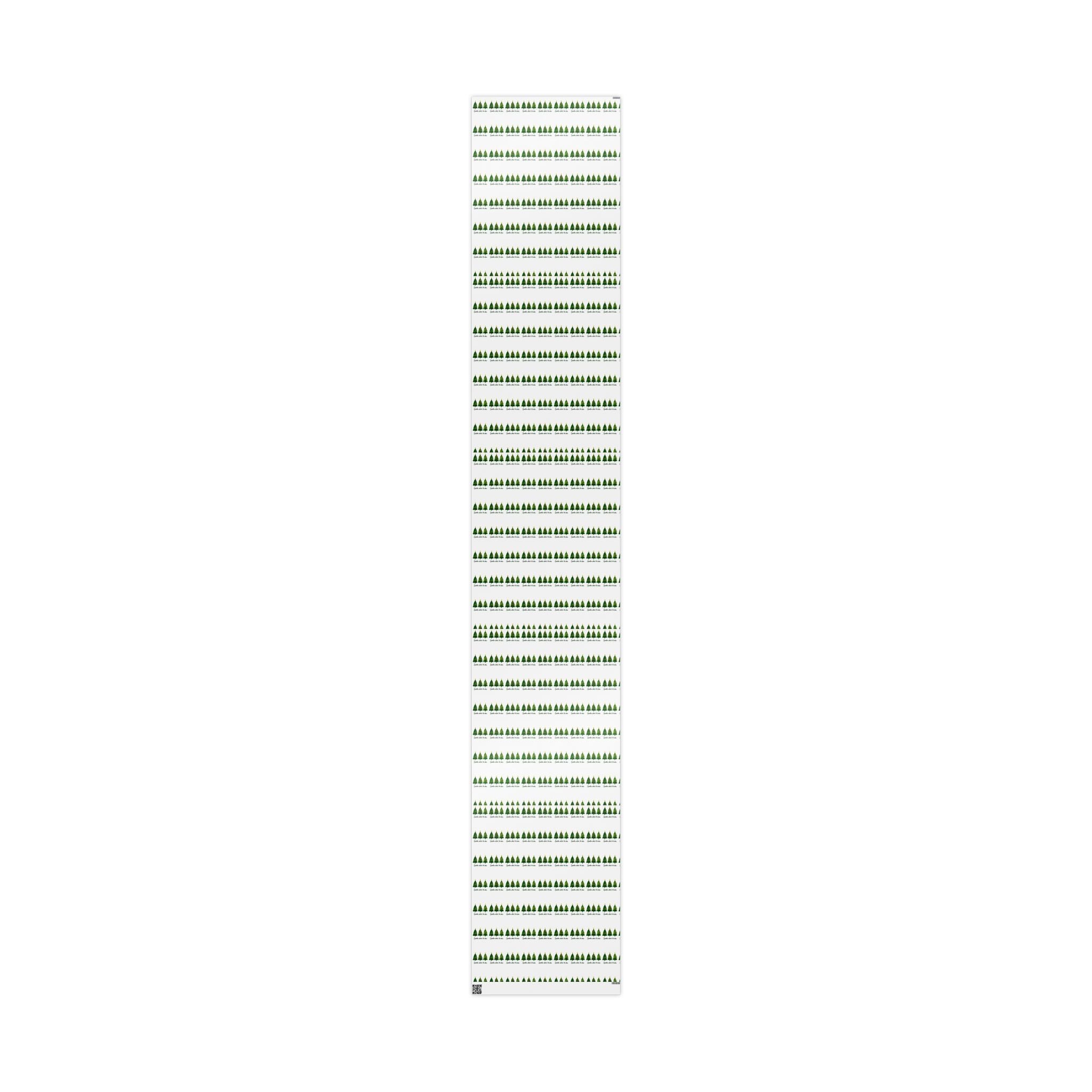 Funny Jesus Spoiler alert. He dies. Christmas Tree Wrapping Paper Roll – Festive Green Trees with