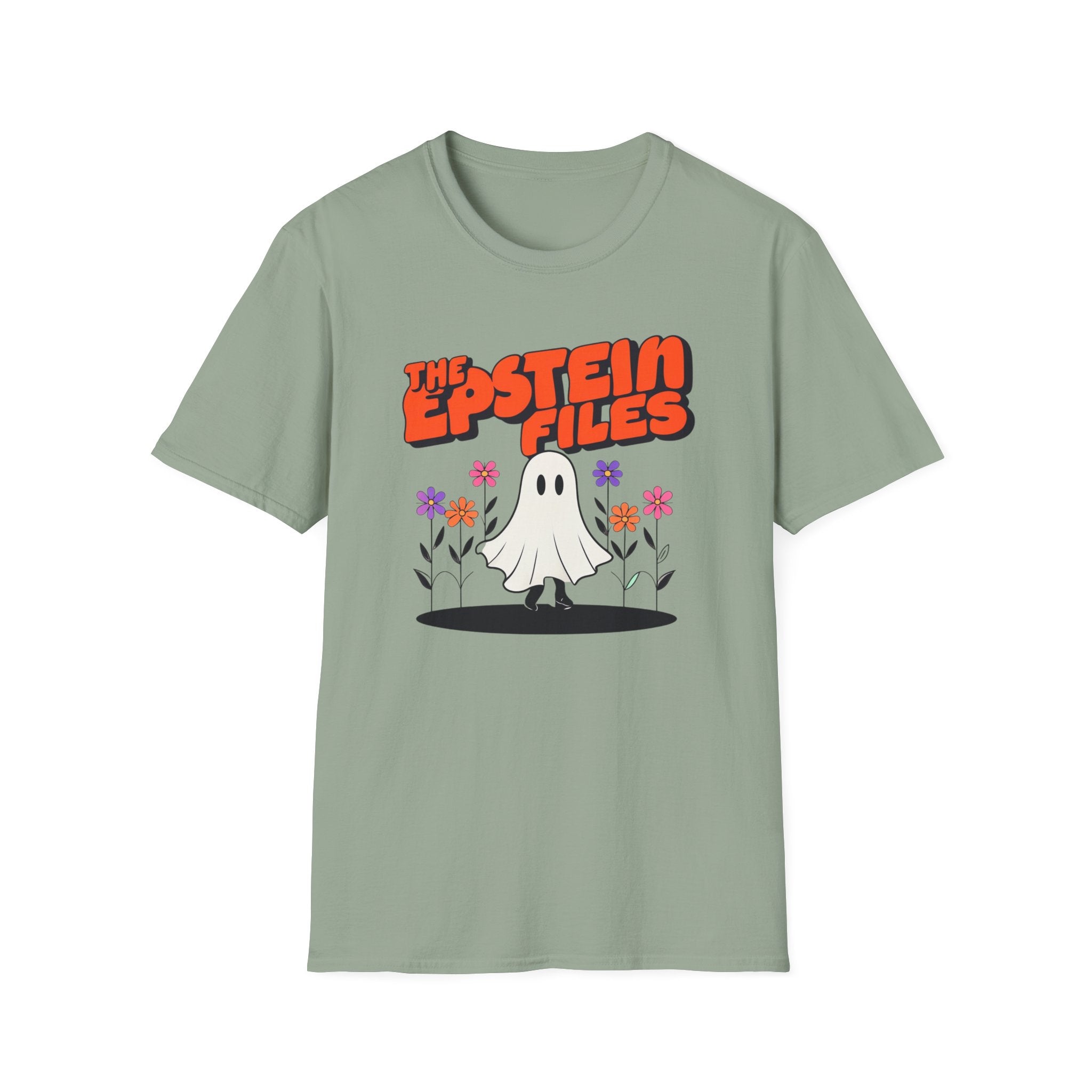 Ghost Political Halloween Unisex T-Shirt, Epstein Files Ghost Anti Trump Tee, Protest Shirt, Funny Political Gift, Conspiracy Theory Tee