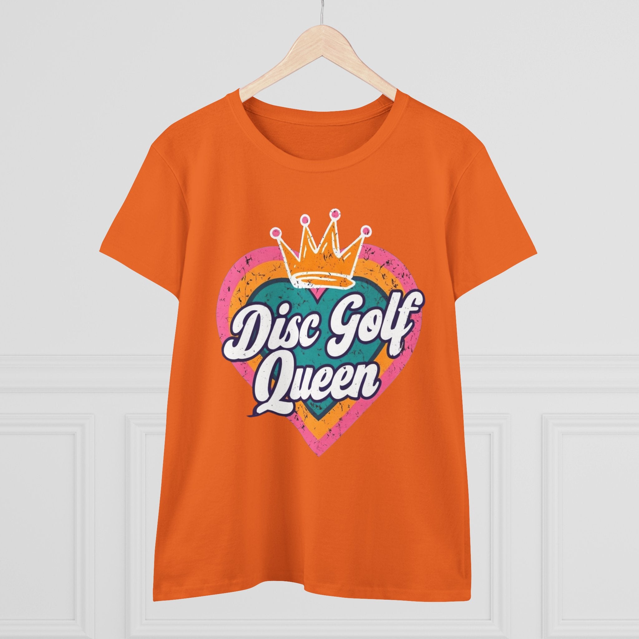 Disc Golf Queen Women's Tee, Fun Disc Golf T-Shirt, Sporty Graphic Tee, Gift for Disc Golf Lovers, Casual Outfit, Summer Wardrobe