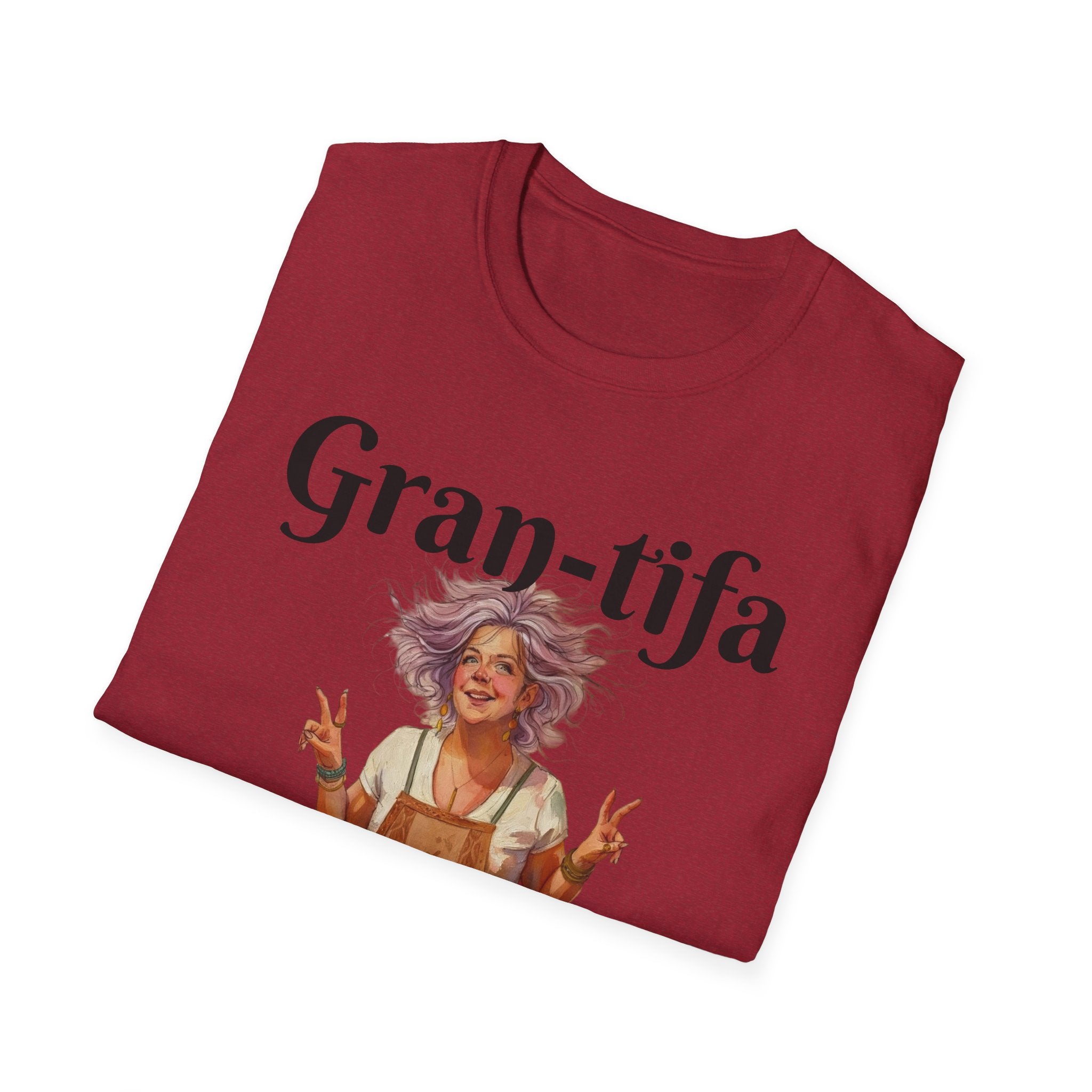 Gran-tifa Anti-Fascist T-Shirt — Political Activist Tee Grandma gift