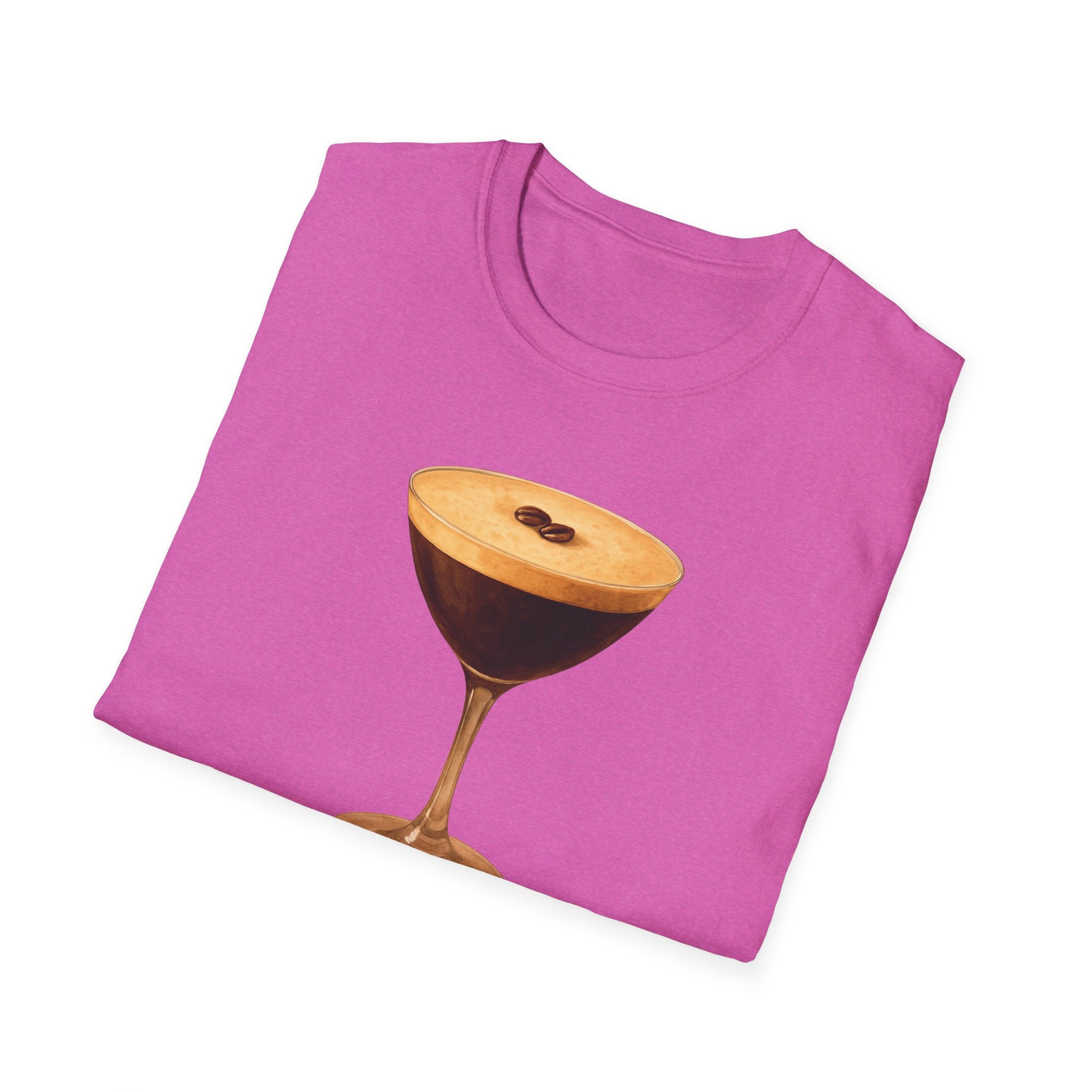 Espresso martini Coffee drink Lover's Unisex T-Shirt - Perfect Gift for Baristas, Coffee Enthusiasts, Birthday, Holidays, Casual Wear