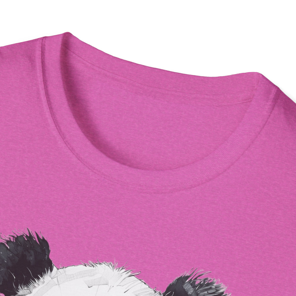 Social Justice Panda Coffee Protest FDT Unisex Softstyle T-Shirt, Anti Trump Activist Tee, Political Statement Shirt