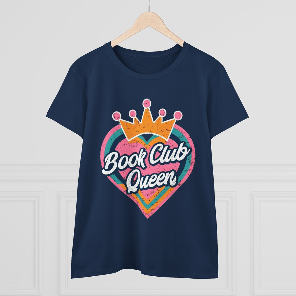 Book Club Queen Women's Tee - Perfect T-Shirt for Book Lovers, Great Gift for Readers, Cozy Casual Apparel, Ideal for Book Club [...]
