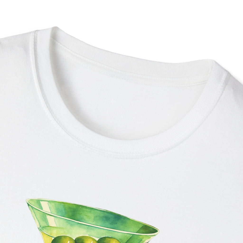 Martini Graphic T-Shirt | Unisex Softstyle Tee | Perfect for Cocktail Lovers, Parties, and Unique Gift Idea, Birthday, Summer Fun gift