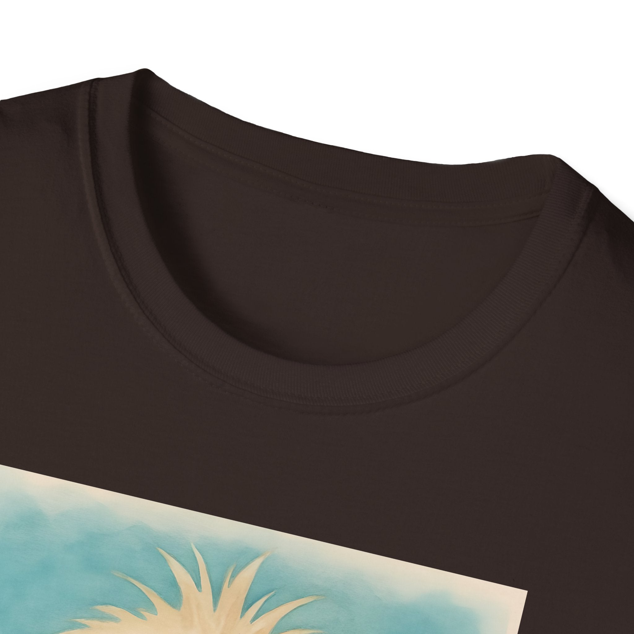 Ostrich Graphic T-Shirt, Unisex Softstyle Tee, Cute Animal Shirt, Gift for Friends, Quirky Humor Top, Smoke fun gift