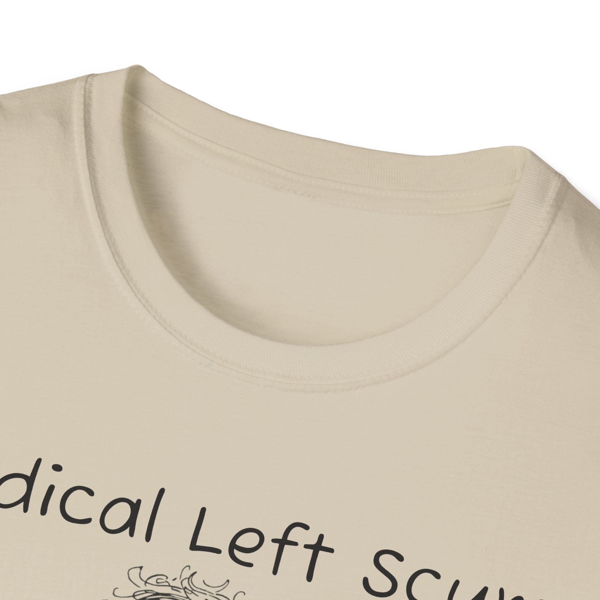 Radical Left Scum T-Shirt — Provocative Political Graphic Tee Anti Trump Streetwear