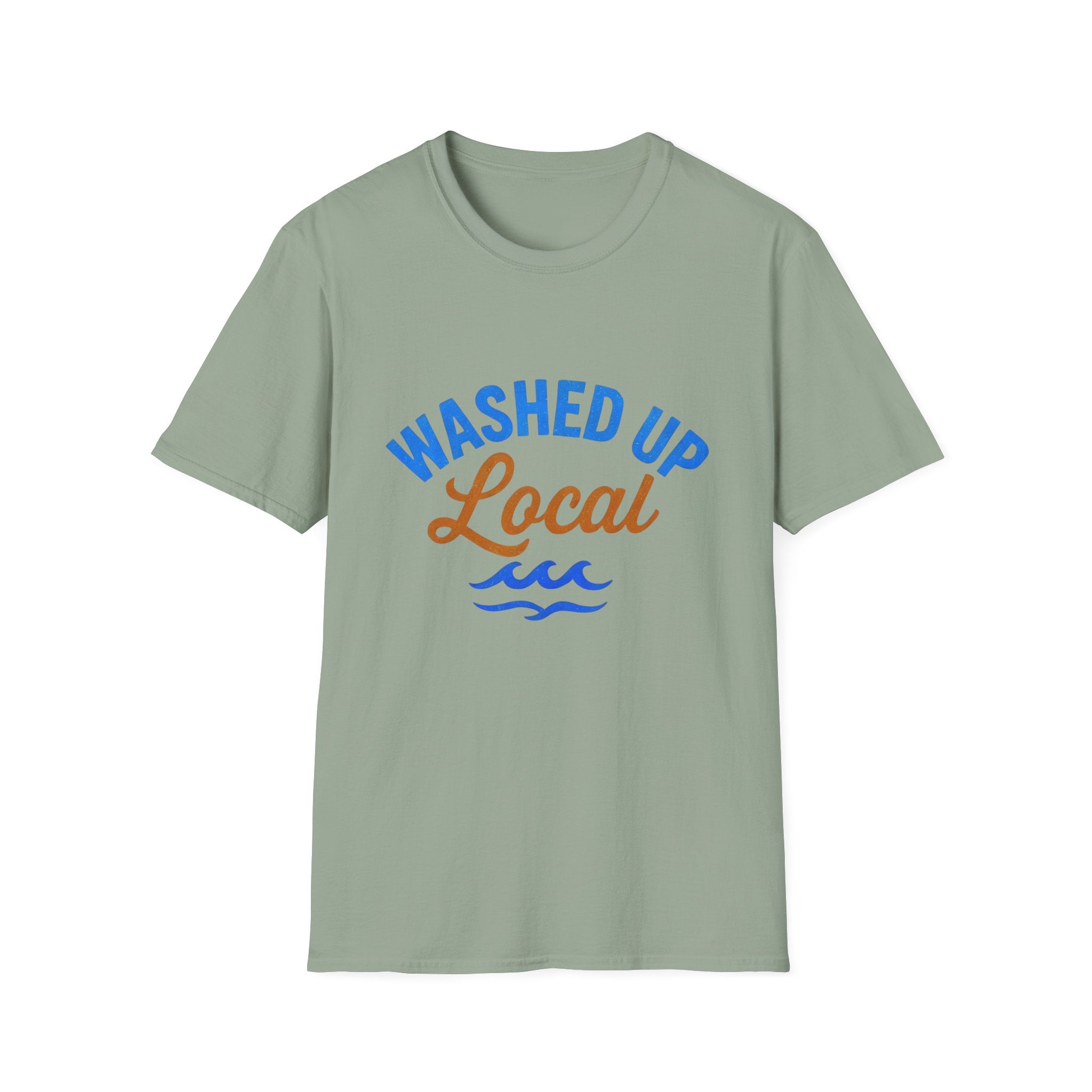 Washed Up Local T-Shirt — Coastal Surf & Beach Vibes Tee