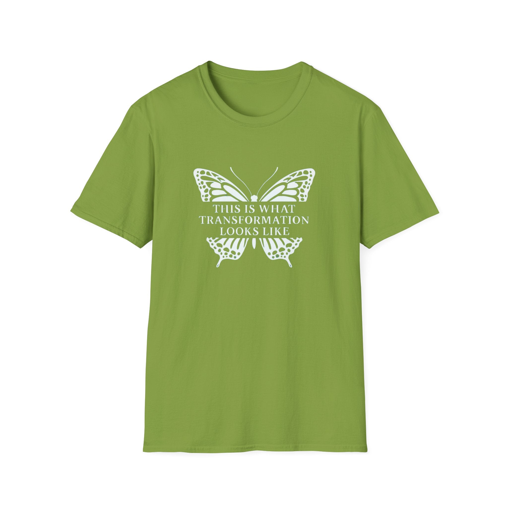 Transformation Vibes Tee, Life Changes, Menopause Shirt, Sobriety Gift Top, Life Evolution Tshirt, Unisex Softstyle T-Shirt