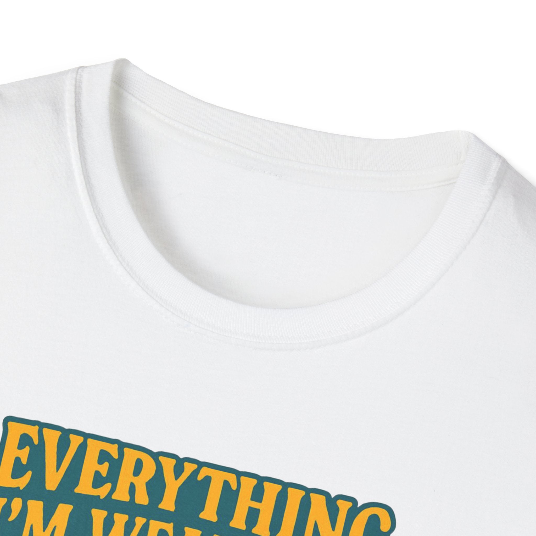 Thrifted cat Vintage Vibes Unisex Softstyle T-Shirt, Thrifted Fashion, Sustainable Clothing, Secondhand Style Tee, Bee Eco-Friendly Shirt