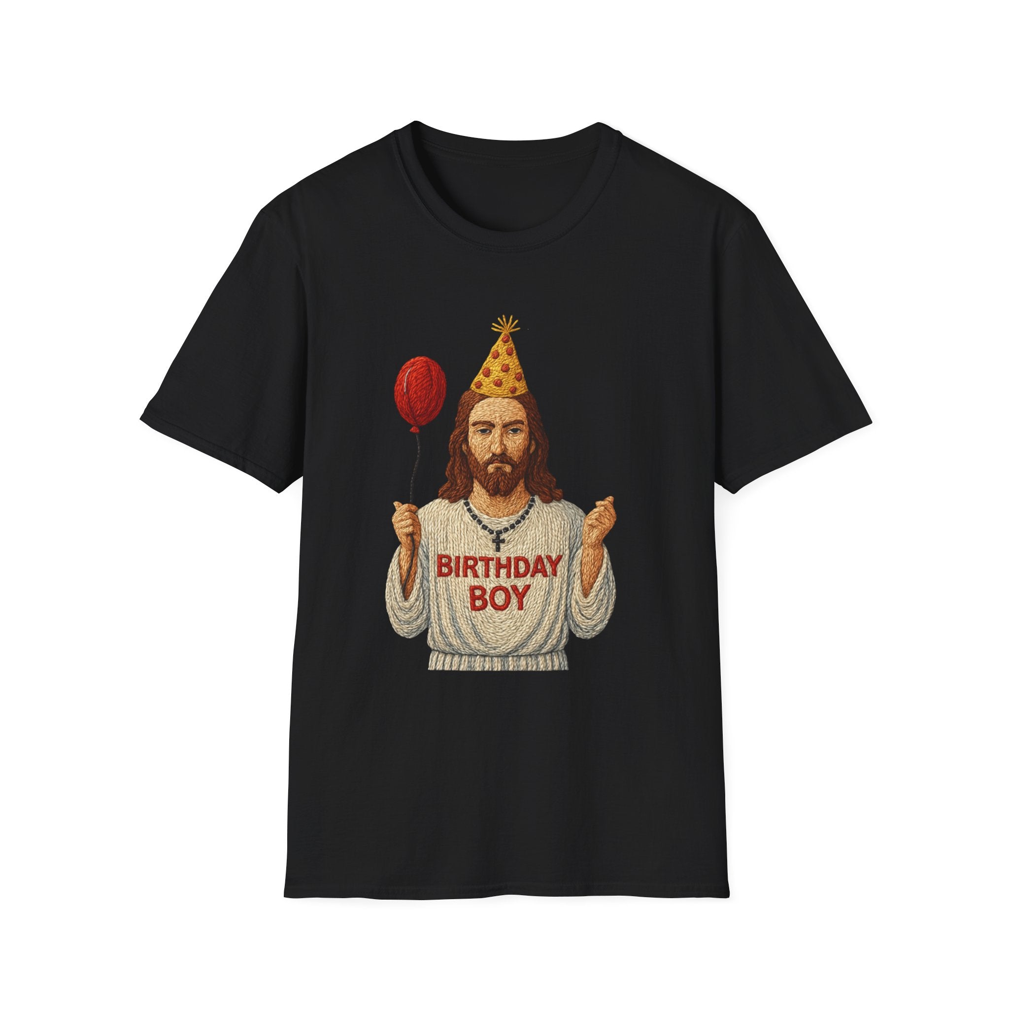Birthday Boy Jesus T-Shirt party balloon Jesus gift