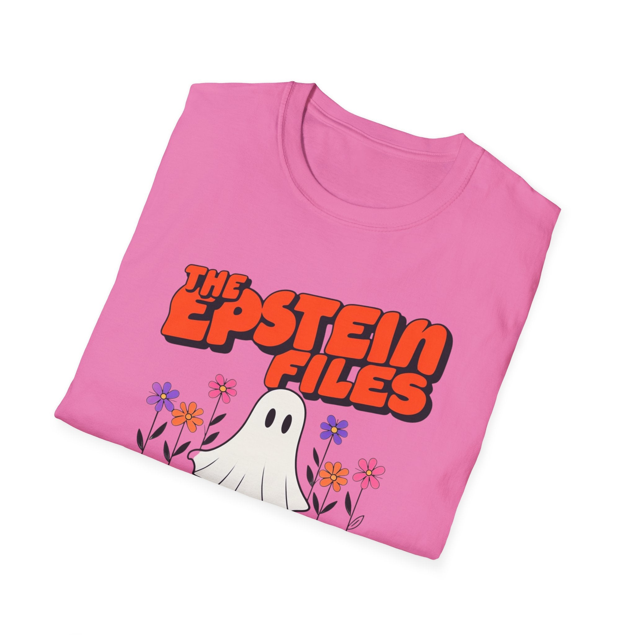 Ghost Political Halloween Unisex T-Shirt, Epstein Files Ghost Anti Trump Tee, Protest Shirt, Funny Political Gift, Conspiracy Theory Tee