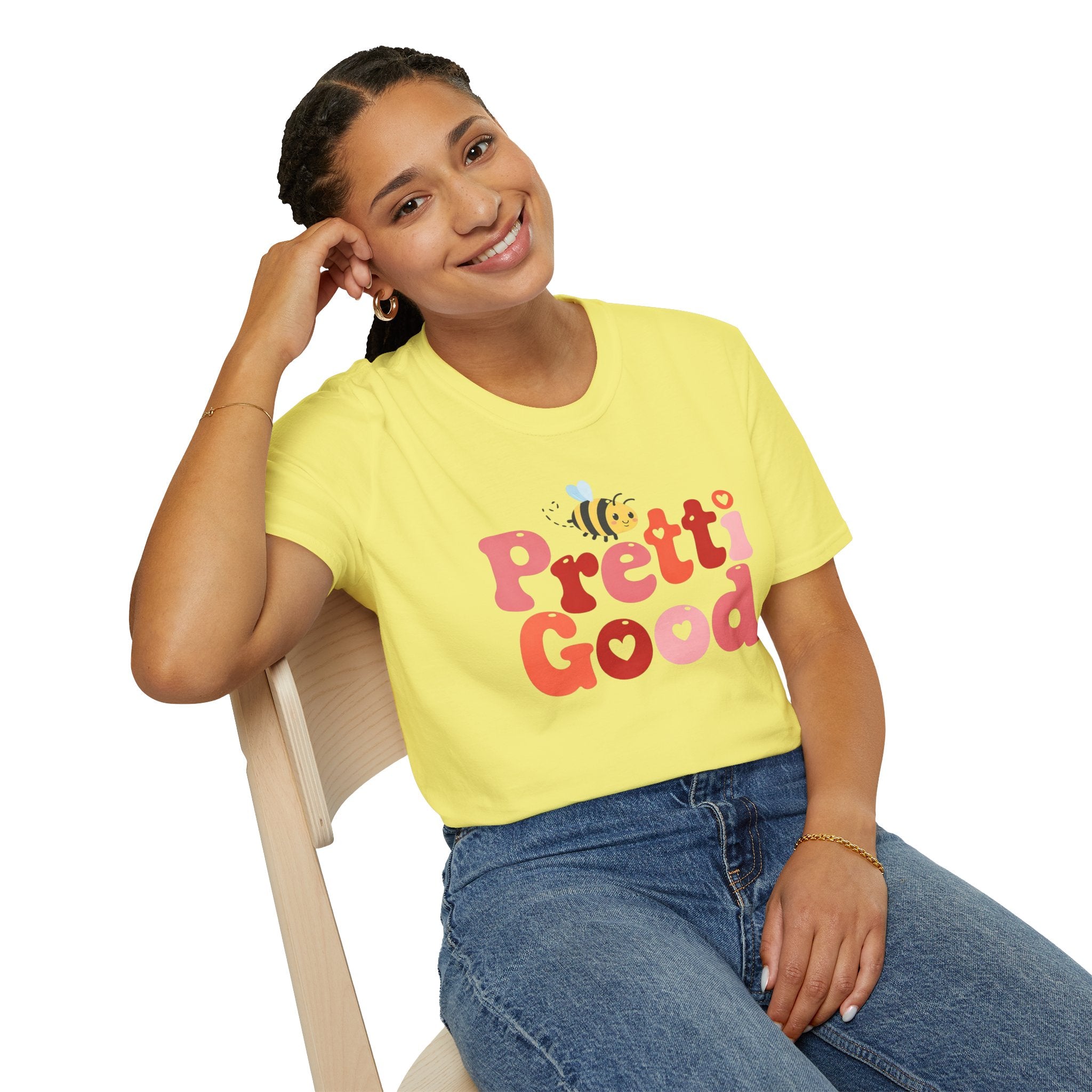 Be Pretti Good Political Protest T-Shirt — Retro Anti-ICE Typography