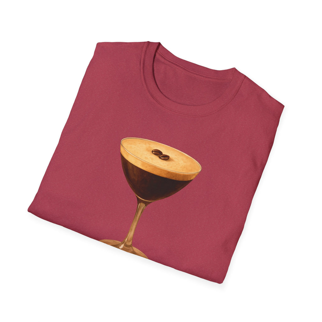Espresso martini Coffee drink Lover's Unisex T-Shirt - Perfect Gift for Baristas, Coffee Enthusiasts, Birthday, Holidays, Casual Wear