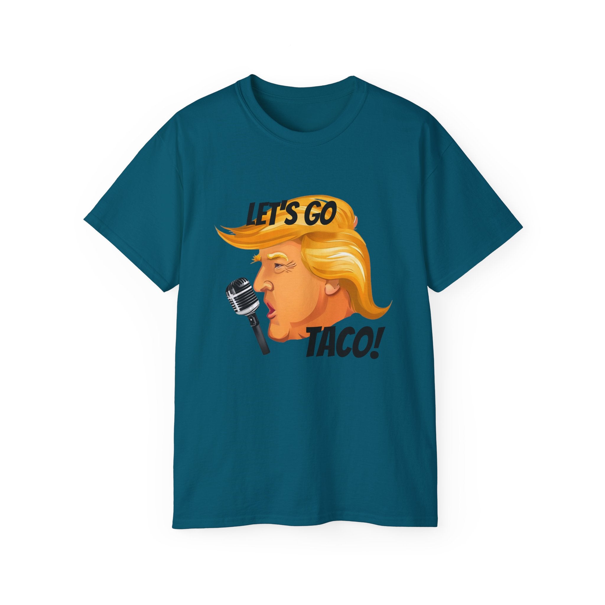 Political Protest Unisex Tee, Lets go taco Anti Donald Trump protest, social justice, Unisex Cotton T-shirt, Activist Gift, Statement
