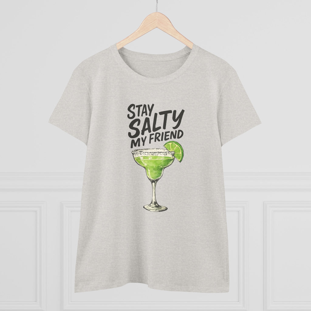Stay Salty My Friend Margarita Cocktail Party Summer Drinks, Graphic Tee, Beach Vibes Shirt, Summer Vacation Top, Gift for Her,