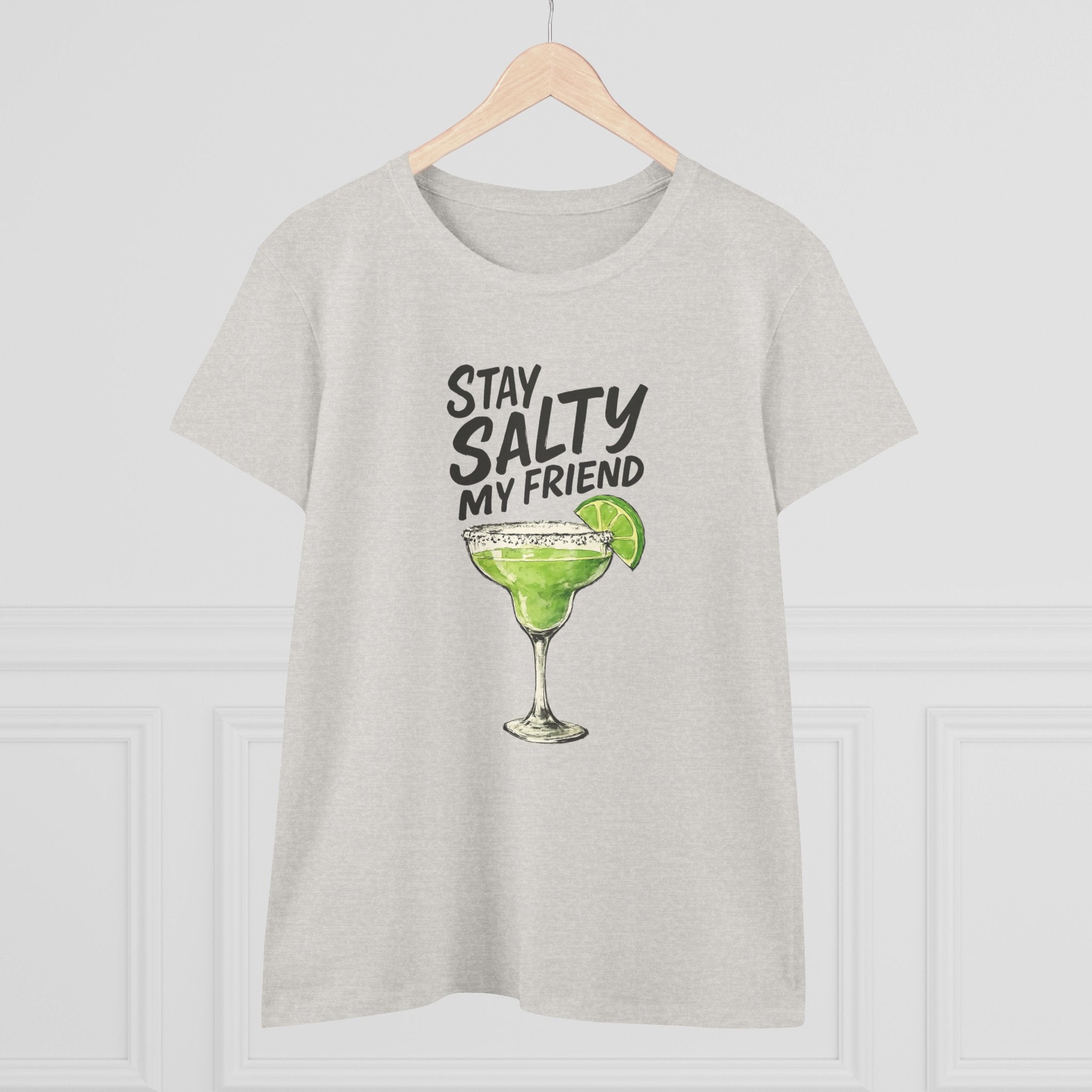 Stay Salty My Friend Margarita Cocktail Party Summer Drinks, Graphic Tee, Beach Vibes Shirt, Summer Vacation Top, Gift for Her,