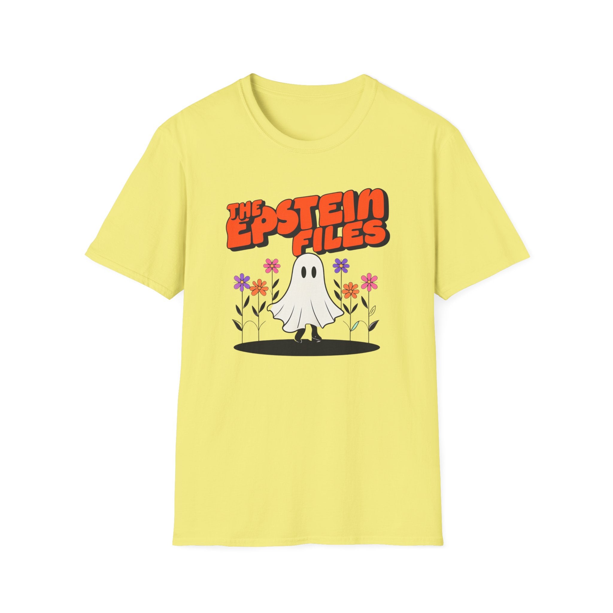 Ghost Political Halloween Unisex T-Shirt, Epstein Files Ghost Anti Trump Tee, Protest Shirt, Funny Political Gift, Conspiracy Theory Tee