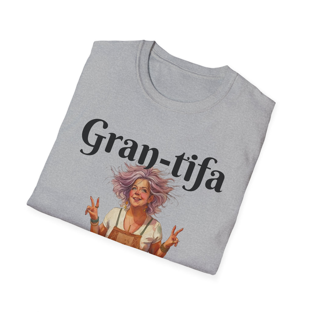 Gran-tifa Anti-Fascist T-Shirt — Political Activist Tee Grandma gift