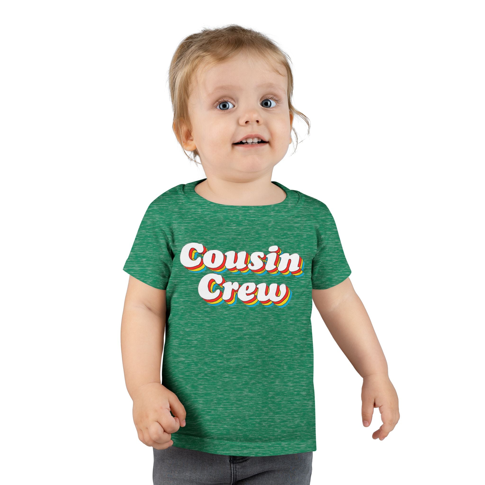 Retro Cousin Crew Toddler T-Shirt, Cute Family Shirt, Kids' Casual Wear, Cousin Family Gatherings, Birthday Gift