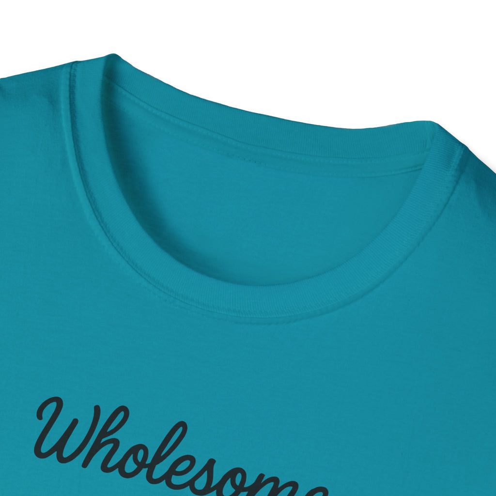 Wholesome AF Unisex T-Shirt, Positive Vibes Tee, Comfortable Graphic Shirt, Men's Women's Casual Top, Funny Quote Apparel