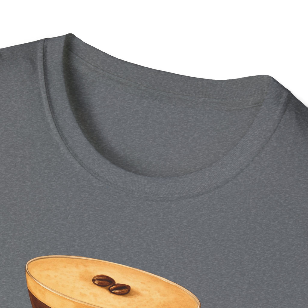 Espresso martini Coffee drink Lover's Unisex T-Shirt - Perfect Gift for Baristas, Coffee Enthusiasts, Birthday, Holidays, Casual Wear