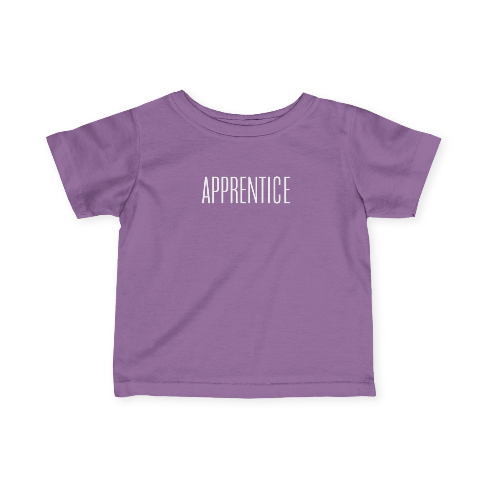 Infant Tee — 'Apprentice' Minimalist Baby Shirt (Neutral)