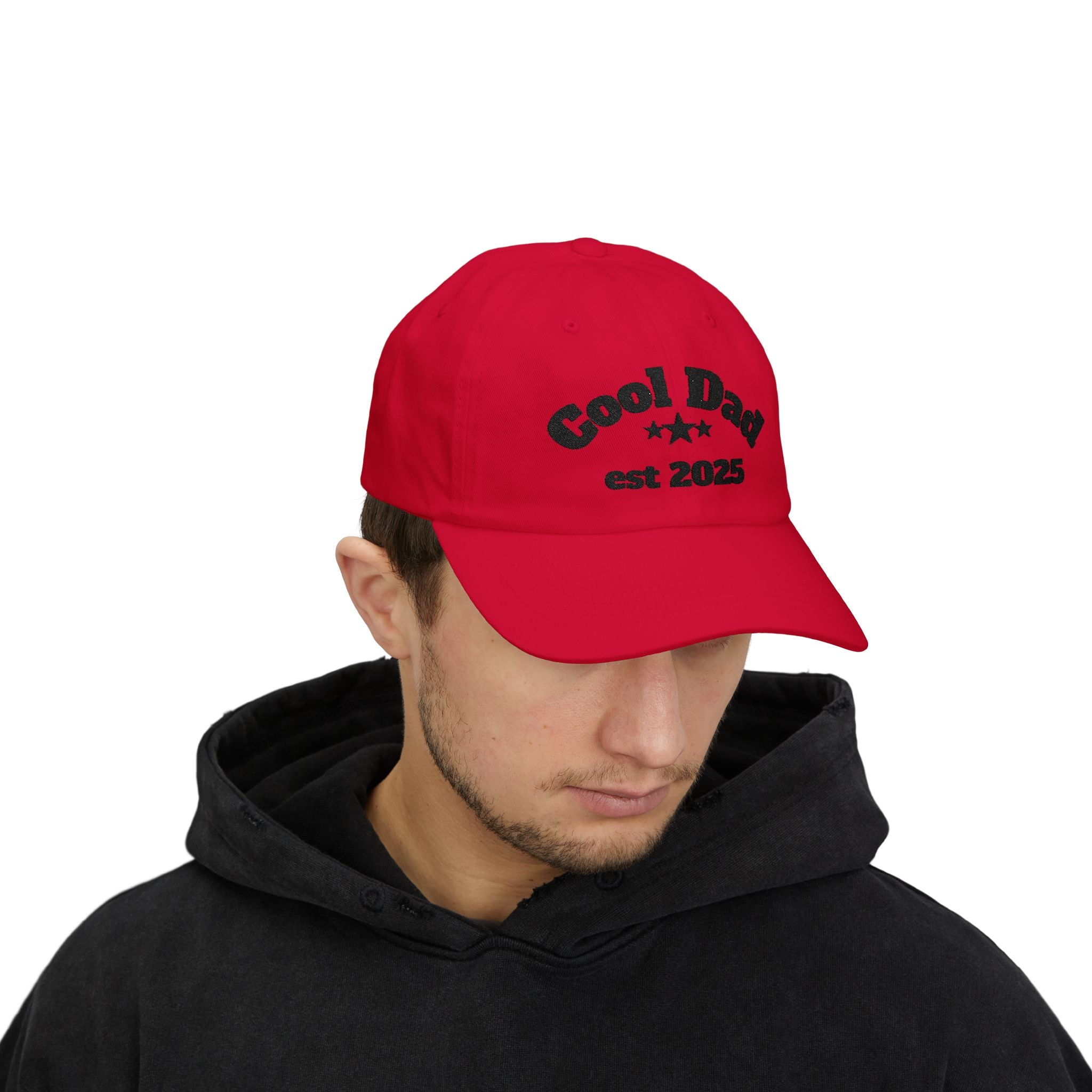 Personalized Embroidered Dad Cap — Customize your Text Hat