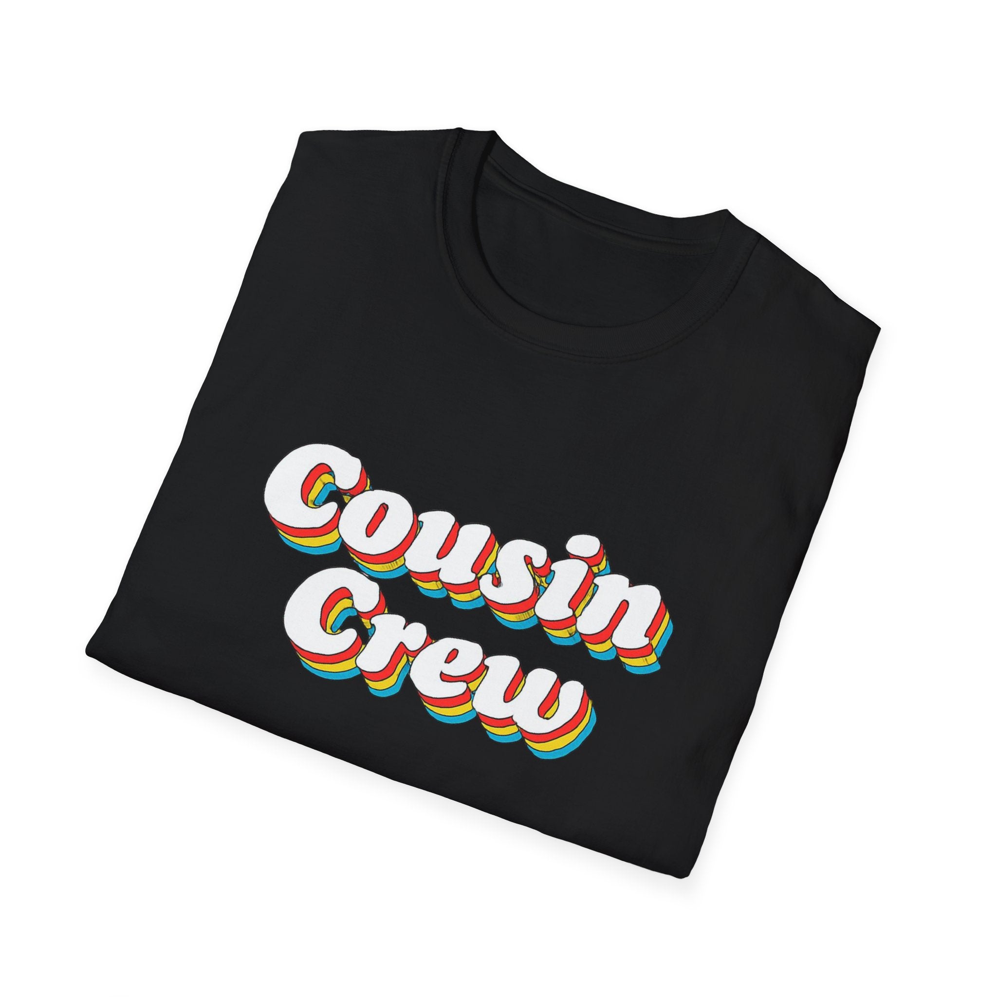 Cousin Crew Unisex T-Shirt - Family Reunion Shirt, Christmas photo gift shirt retro vibe