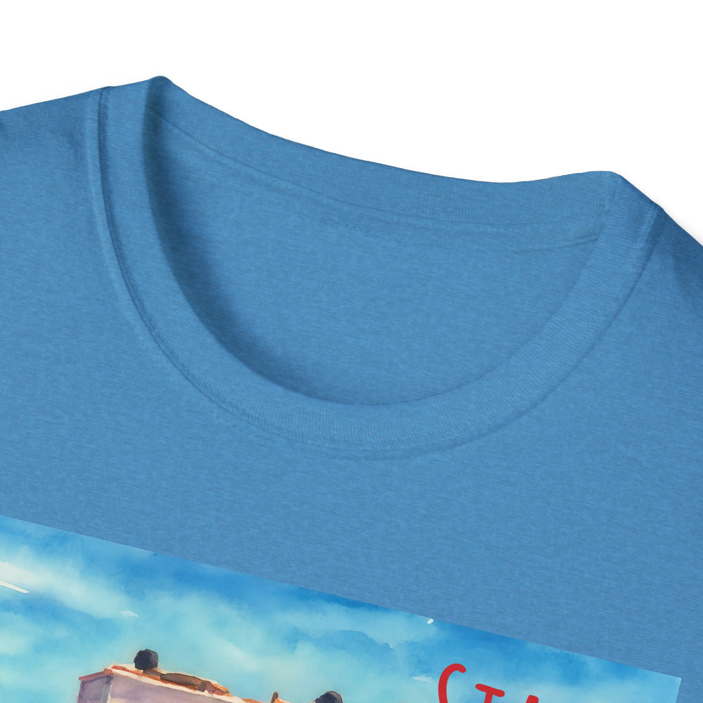 Stay Salty Ocean Vibes Unisex T-Shirt, Stay Salty Lifeguard Stand Beach Sunshine , Gift for Beach Lovers, Summer Tee, Coastal Theme Top,