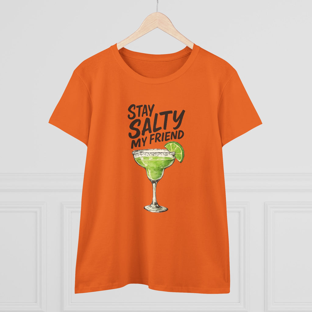 Stay Salty My Friend Margarita Cocktail Party Summer Drinks, Graphic Tee, Beach Vibes Shirt, Summer Vacation Top, Gift for Her,