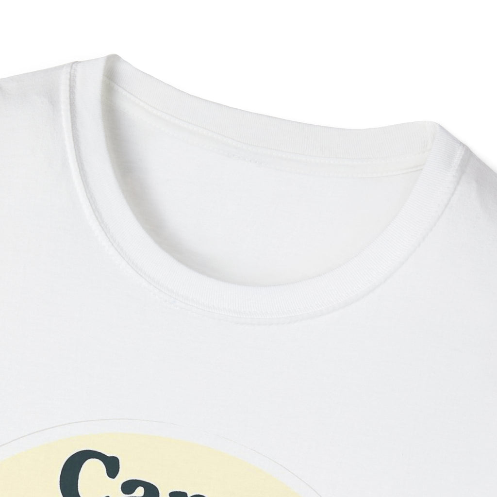 Camp MAGA Rainbow T-Shirt, Carnival Make America Gay Again Pride Tee, LGBTQ Festival Shirt, Unisex Softstyle Top, Patriotic Rainbow Apparel