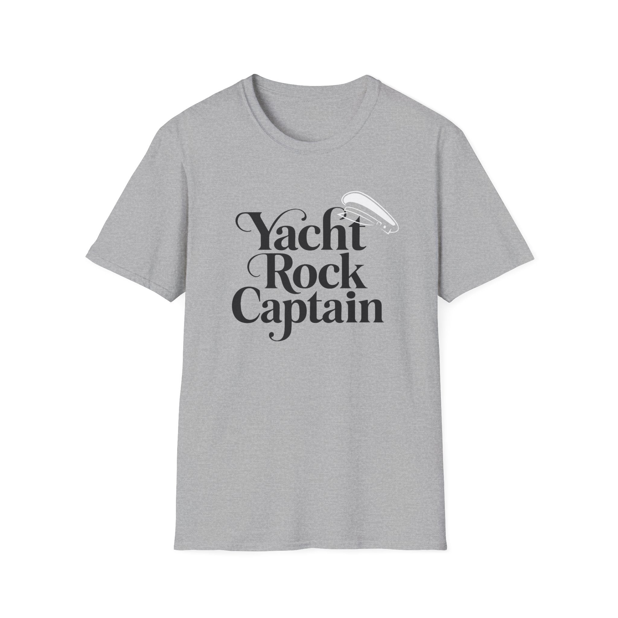 Yacht Rock Captain gift T-Shirt, Retro 70s Music Tee, Vintage Sailboat Shirt, Nautical Captain Top, Boating Apparel, Yachting Gift Unisex