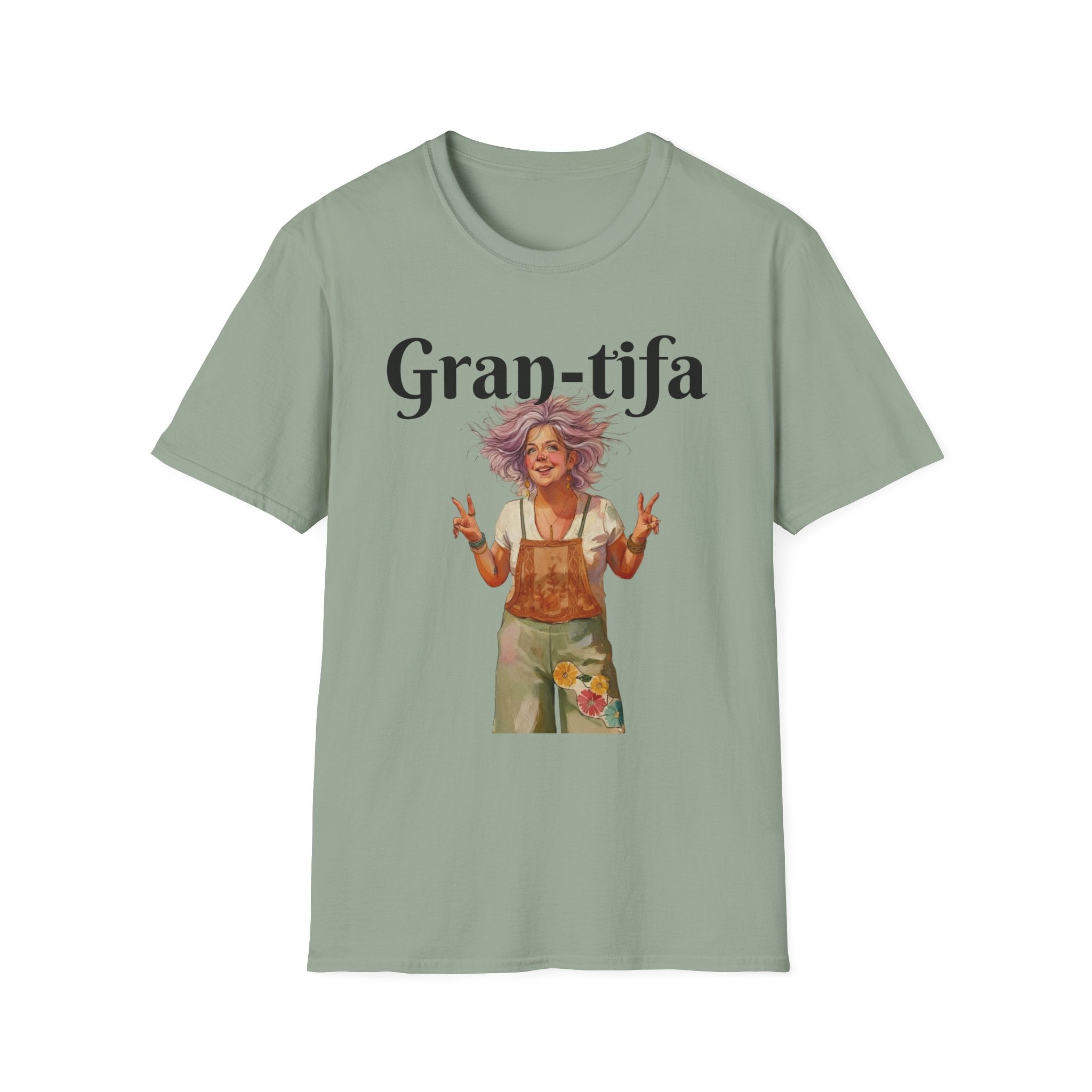 Gran-tifa Anti-Fascist T-Shirt — Political Activist Tee Grandma gift