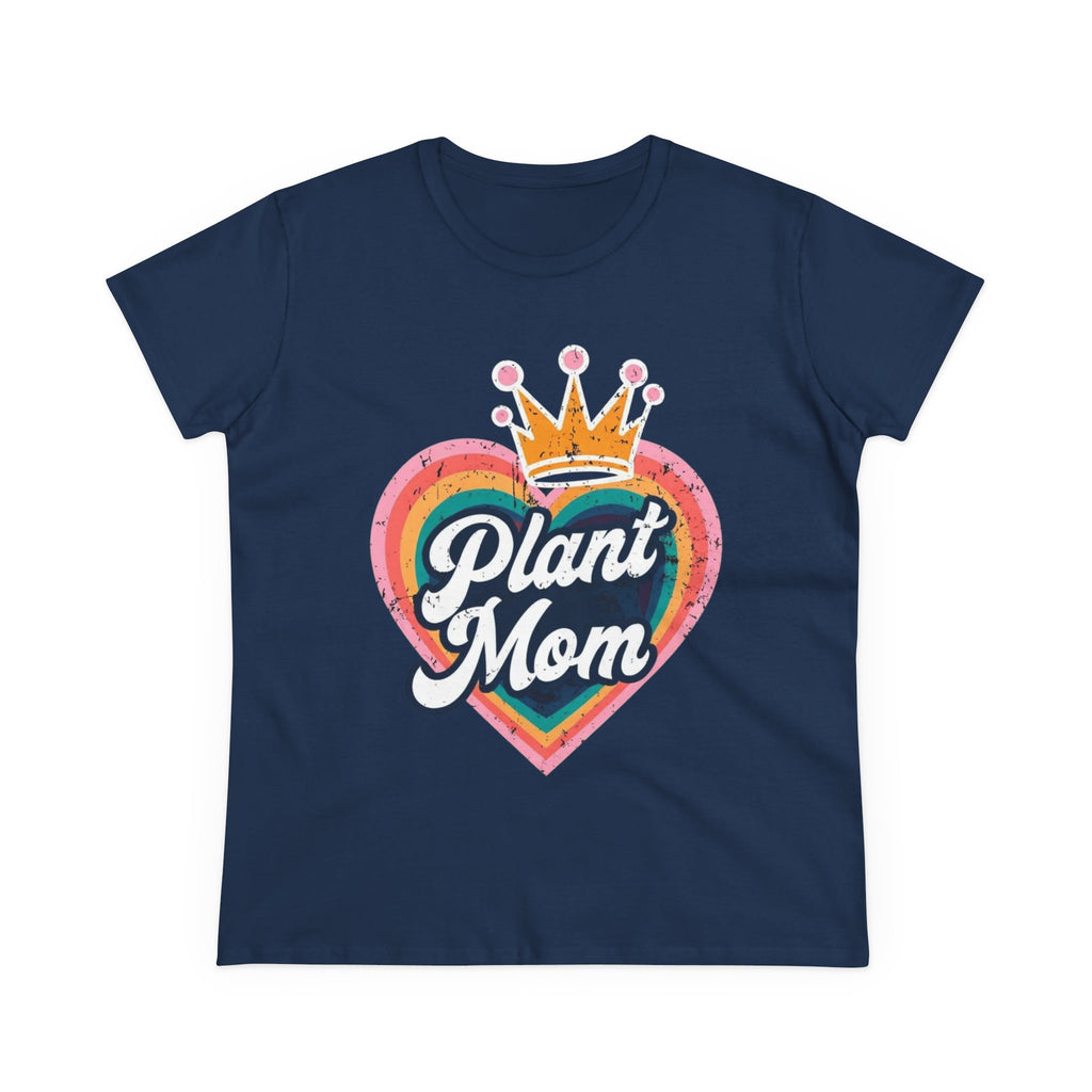 Plant Mom Cotton Tee - Perfect Gift for Plant Lovers, Women's Graphic Shirt, Casual Wear, Eco-Friendly Fashion, Birthday Gift garden