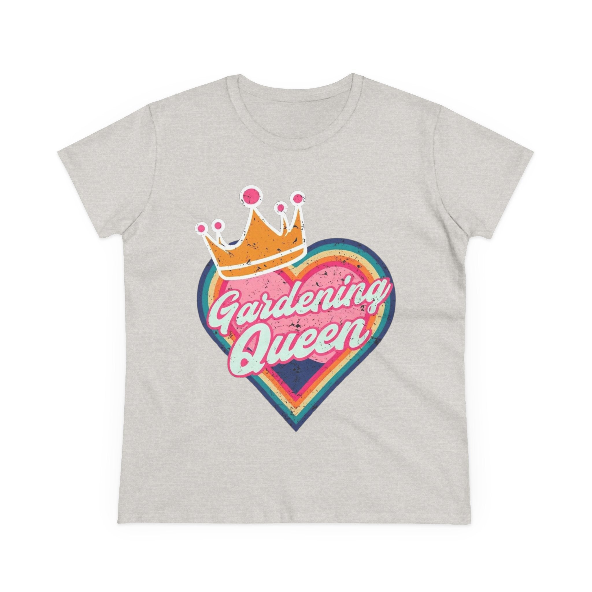 Gardening Queen Cotton Tee, Gardening Shirt, Gift for Gardeners, Summer Fashion, Plant Enthusiast Tee, Eco-Friendly Cotton Tee