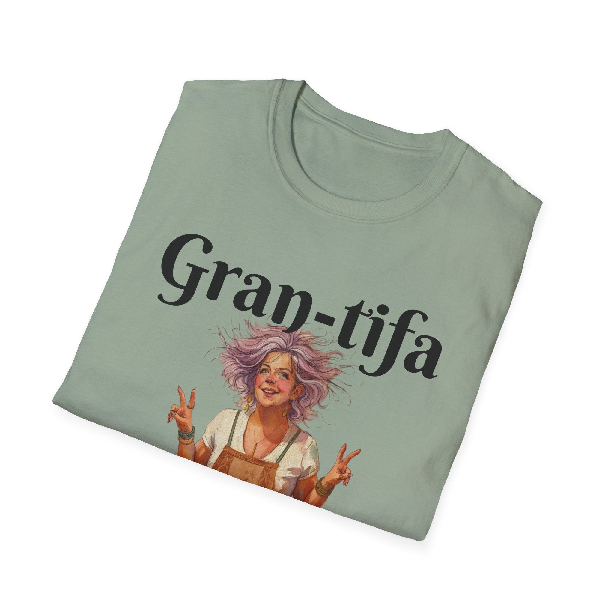Gran-tifa Anti-Fascist T-Shirt — Political Activist Tee Grandma gift