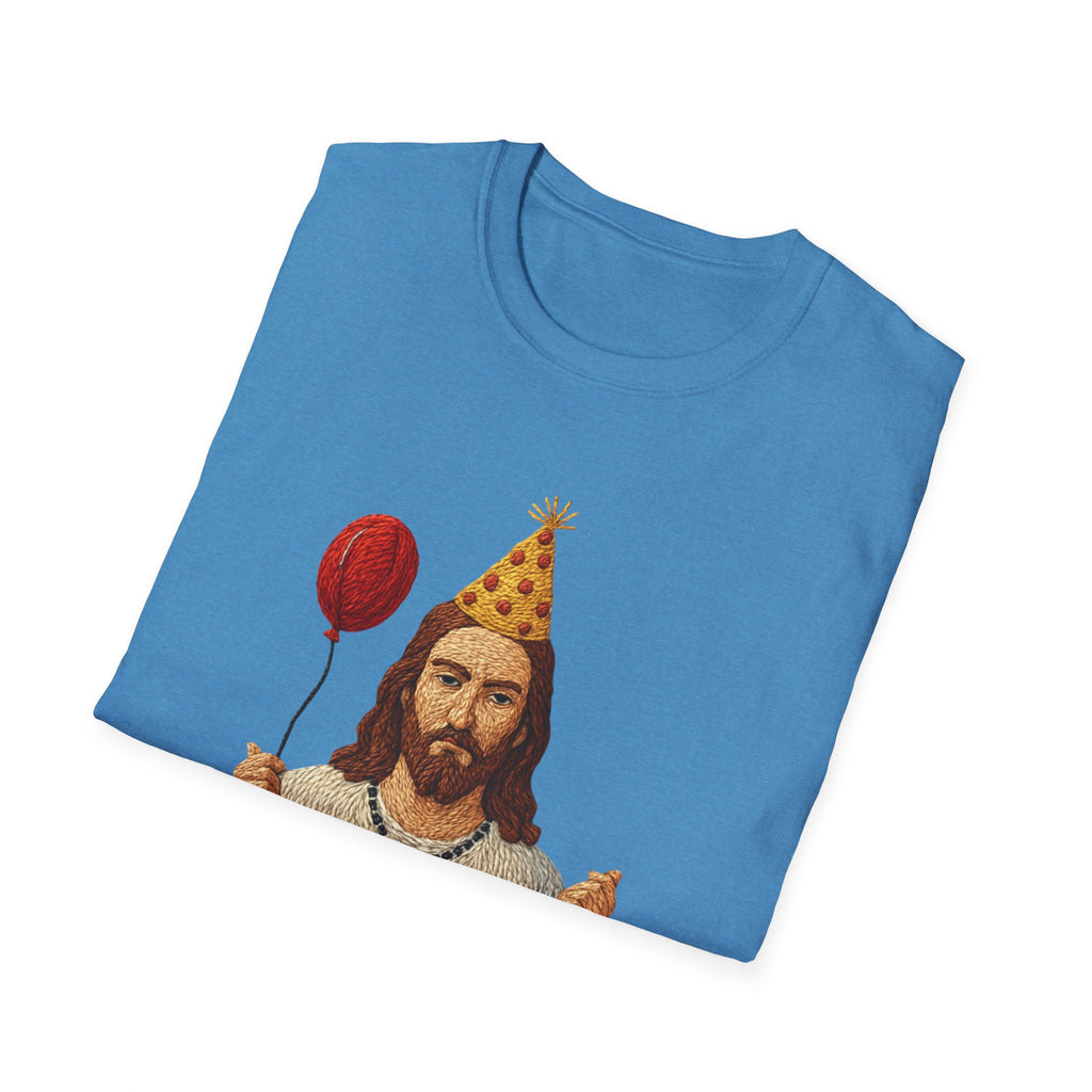 Birthday Boy Jesus T-Shirt party balloon Jesus gift
