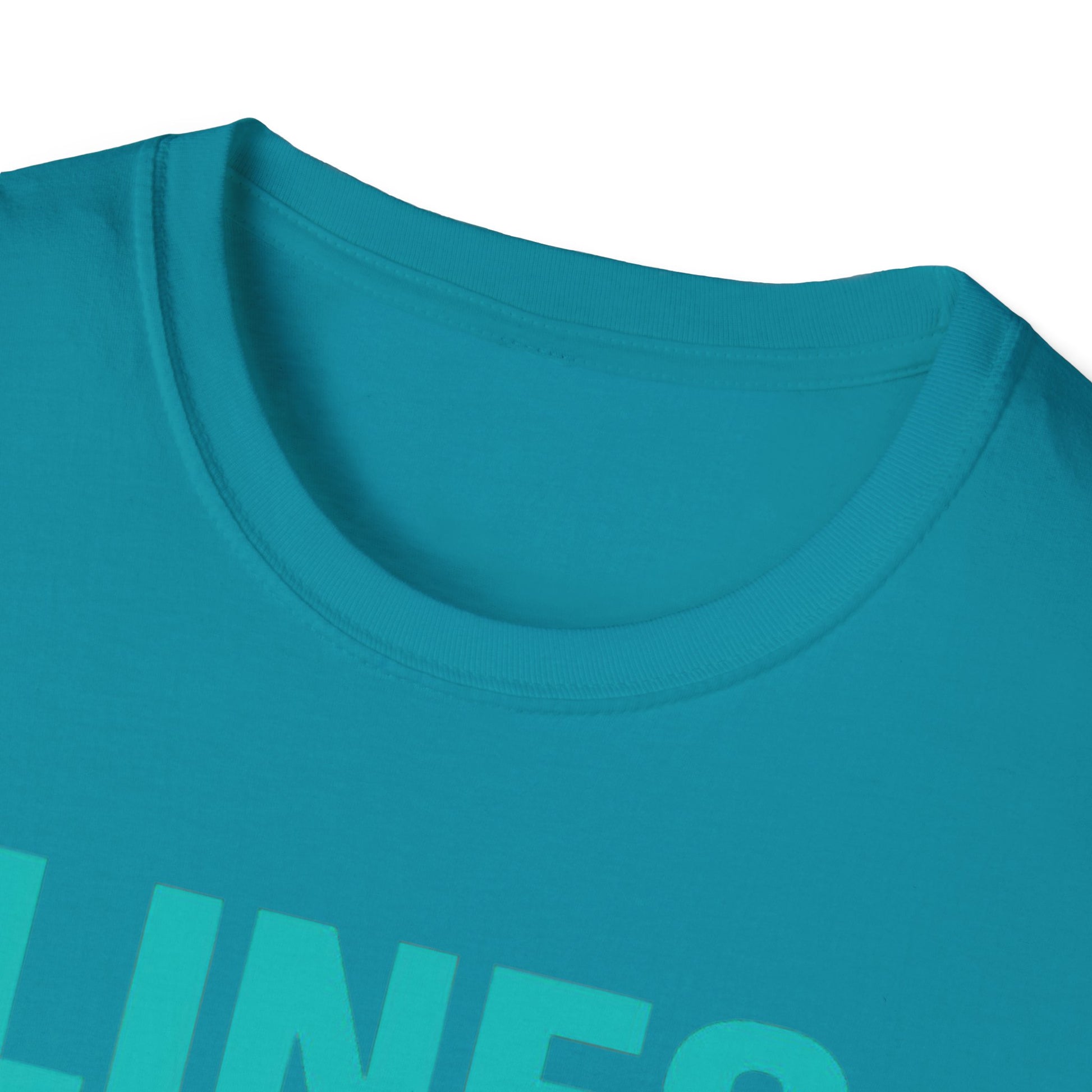 Relaxing Lines cast worries gone T-Shirt - Unisex Softstyle Tee, Casual Wear, Gift for Fishermen, Summer Vibes, Relaxation Shirt