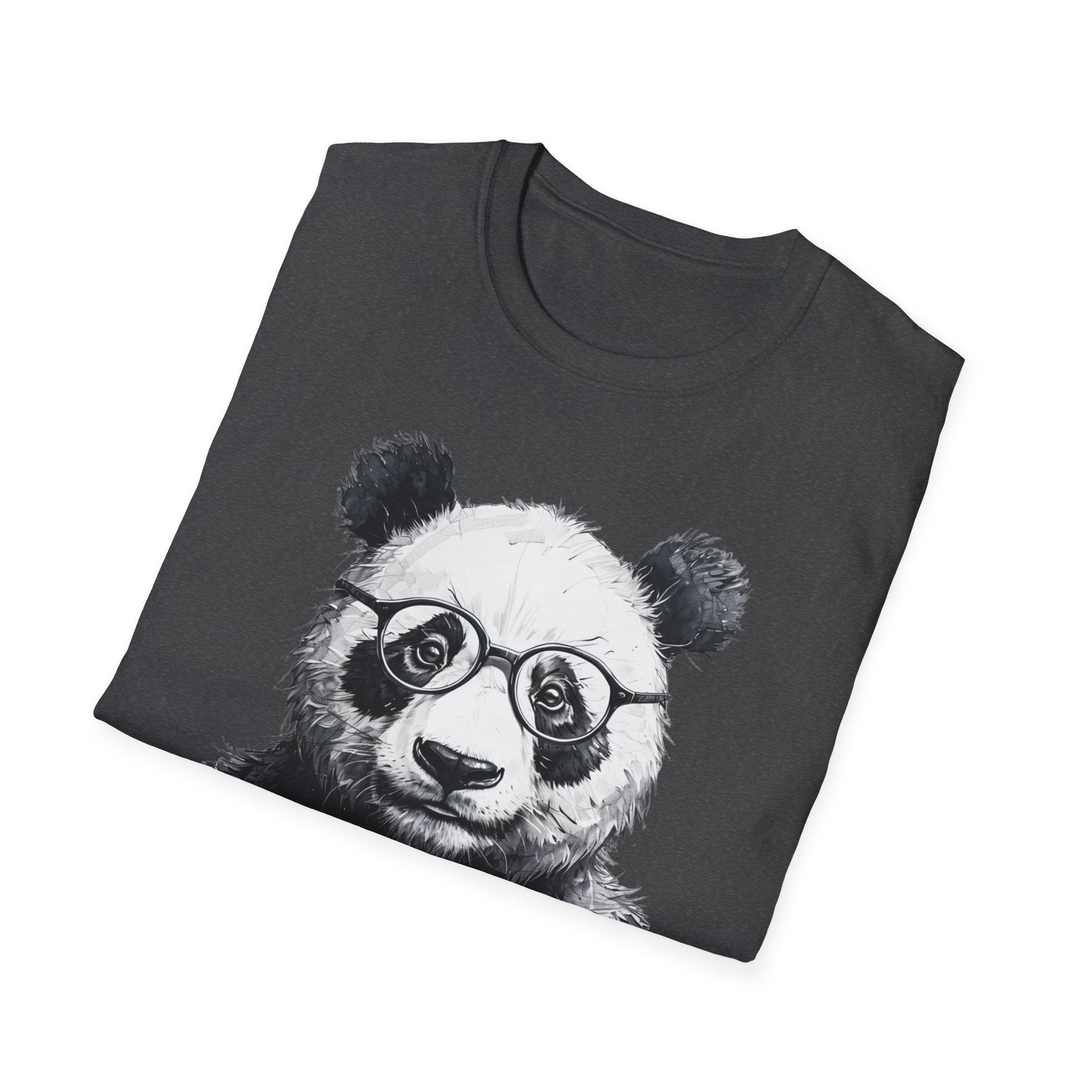 Social Justice Panda Coffee Protest FDT Unisex Softstyle T-Shirt, Anti Trump Activist Tee, Political Statement Shirt