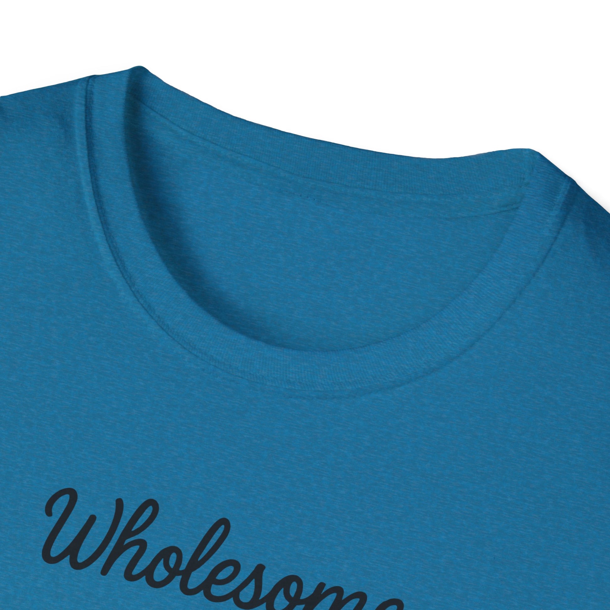 Wholesome AF Unisex T-Shirt, Positive Vibes Tee, Comfortable Graphic Shirt, Men's Women's Casual Top, Funny Quote Apparel