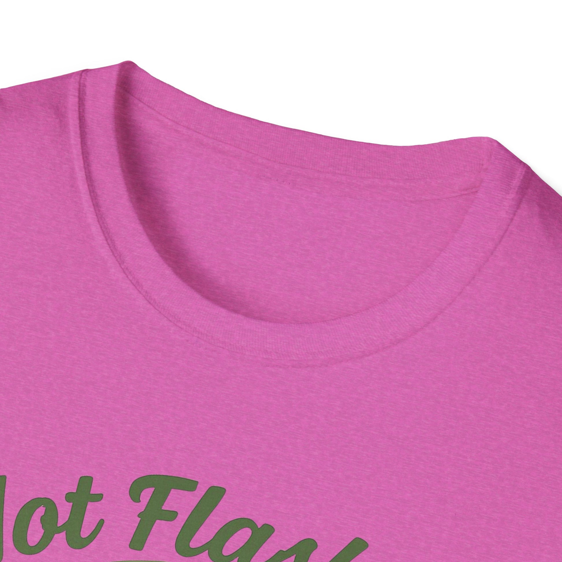 Menopause Life Change Gifts for Her Unisex Softstyle T-Shirt, Hot Flashes Cold Heart, Funny Menopausal Shirt, Gift for Women, Comfortable