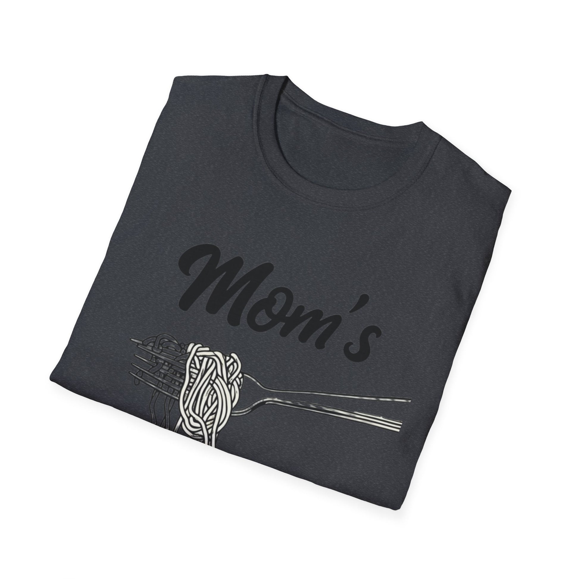 Mom's spaghetti Pasta Love T-Shirt, Gift for Moms, Funny Food Shirt, Family Gathering Top, Casual Wear, Mother's Day Gift rap lyrics