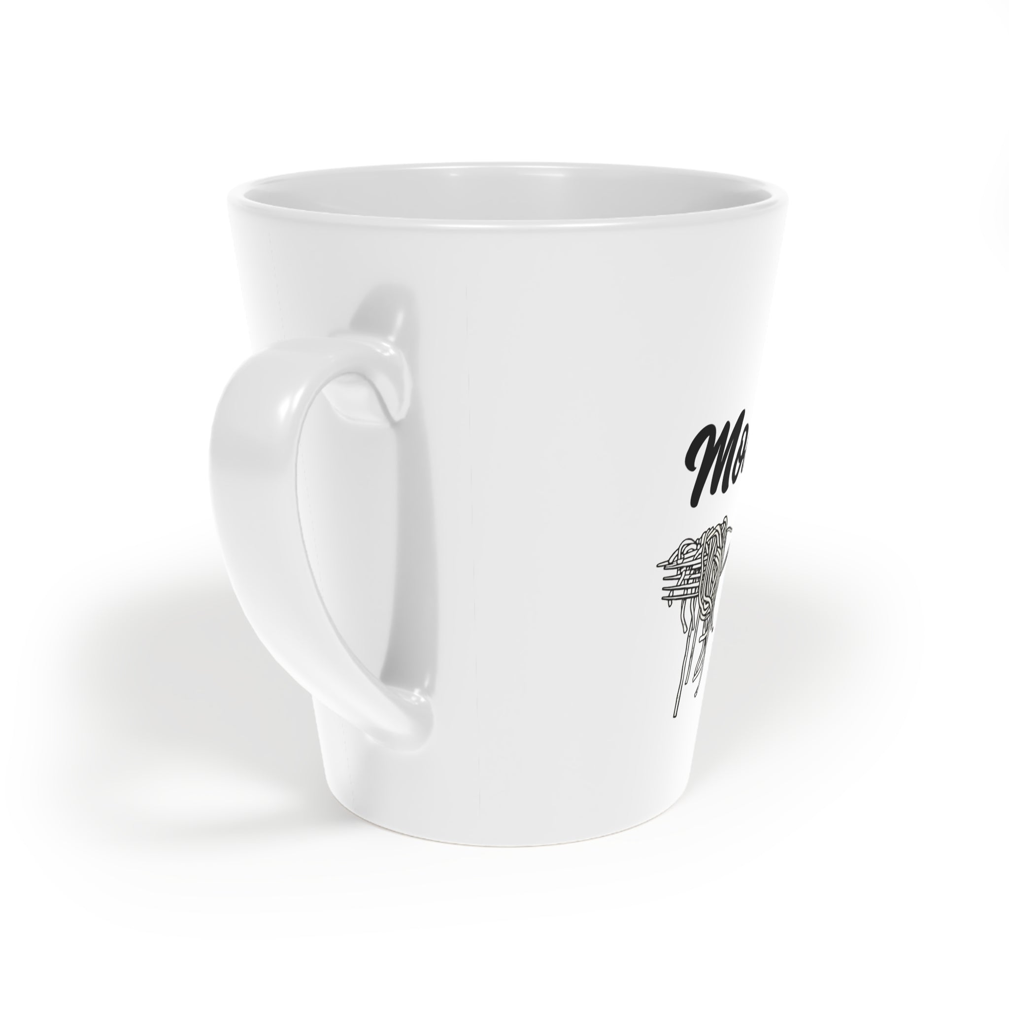 Moms spaghetti lyrics rap Stylish Latte Mug, Fun Coffee Cup, Gift for Coffee Lovers, Unique Decor, Tea Mug, Perfect for Birthdays