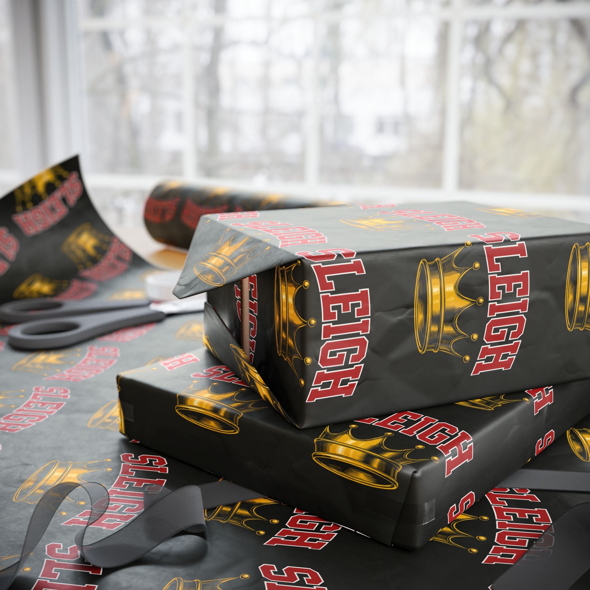Wrapping Paper - Sleigh Queen Christmas Gift Wrap Slay Queen