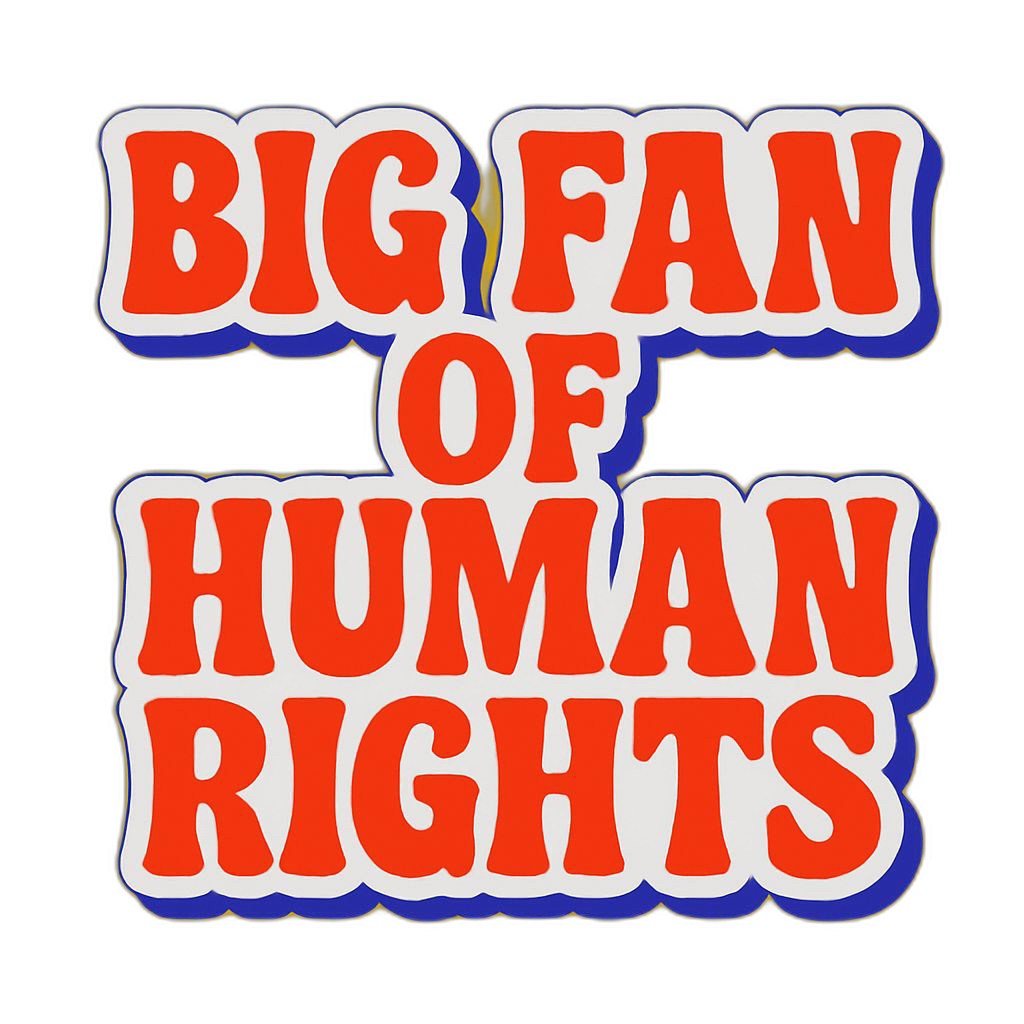 Unisex Softstyle T-Shirt - Big Fan of Human Rights Tee, Social Justice Shirt, Gift for Activists, Equality Apparel, Statement Clothing