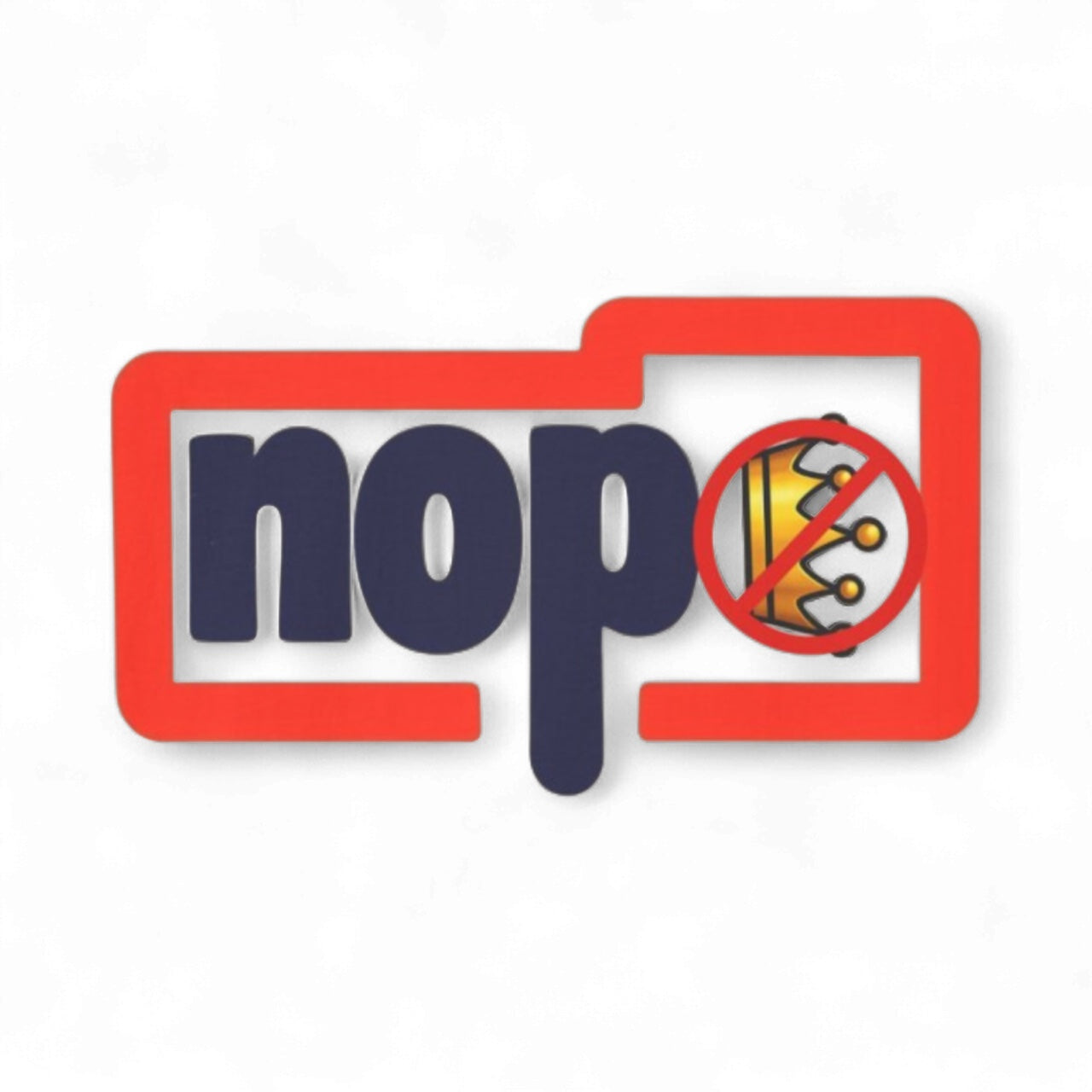 Unisex T-Shirt Nope No Kings Anti Trump Activists Gift Crown unisex