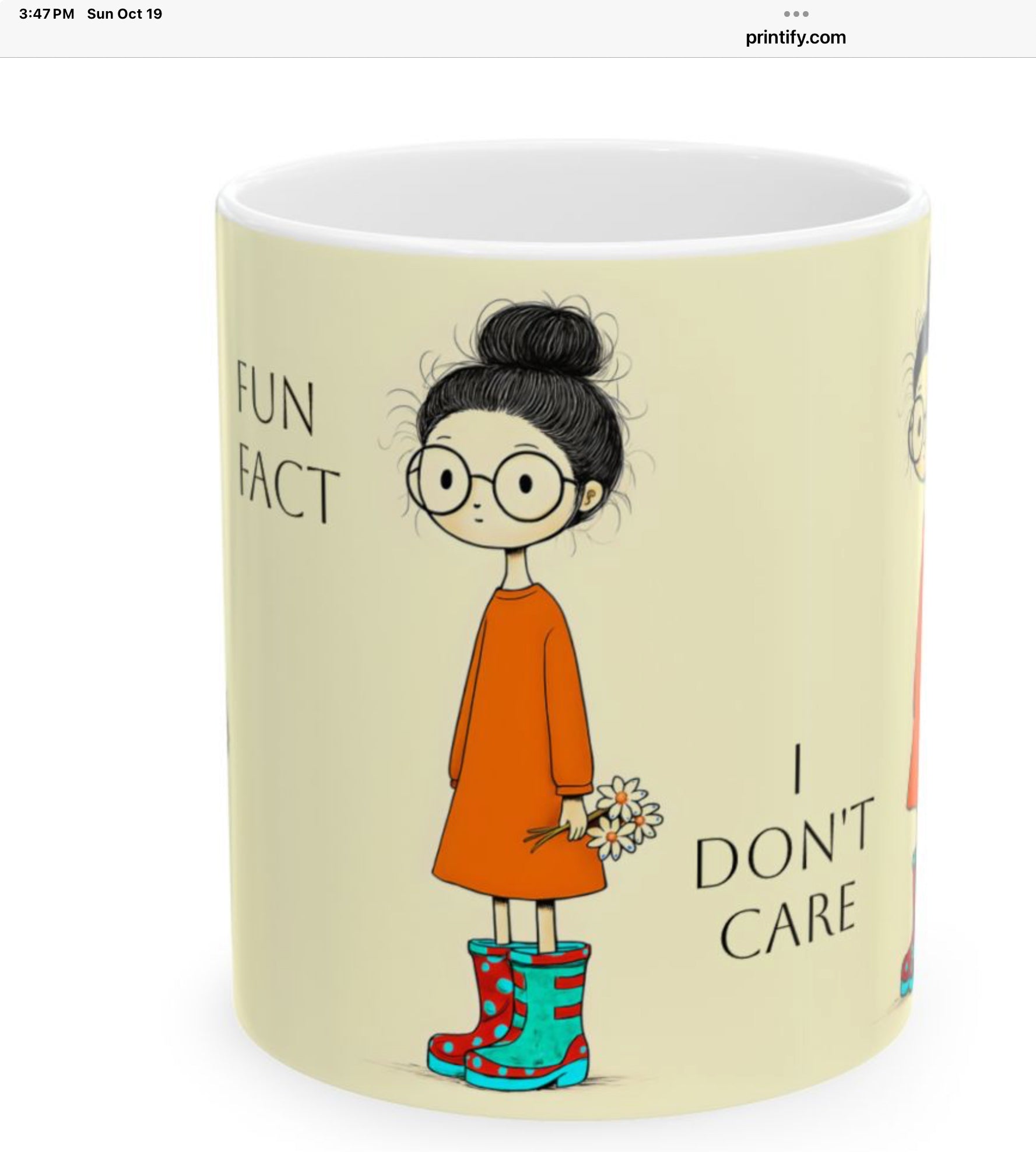 Sarcastic Mug, Funny Coffee Cup, Bad Attitude Tea Mug, Zero F's Given Ceramic Mug, Sassy Quote Mug gift for her