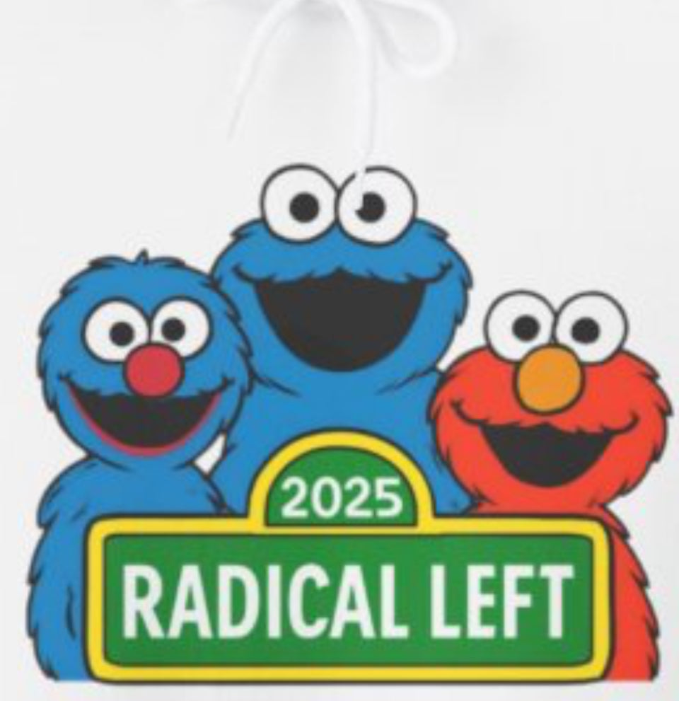 Radical left Social Justice Anti-Trump Unisex Hoodie, Radical Left Puppets, Political Activist Sweatshirt, Public Television Protest Hoodie,